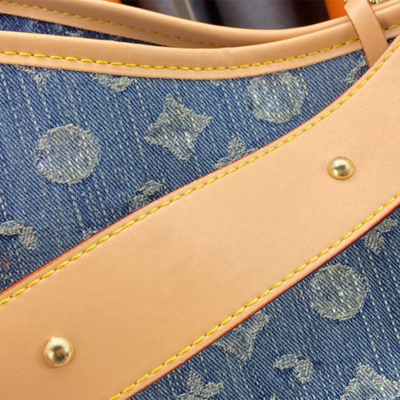 Denim-Umhängetasche, Modedesigner-Einkaufstasche, großes Fassungsvermögen, Luxus-Handtaschen, Designer-Geldbörse, Umhängetasche, Ledertasche, die Einkaufstasche, Reise-Einkaufs-Strandtasche aus Verbundwerkstoff