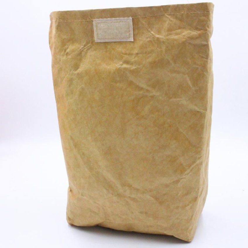 Сумка-органайзер, многоразовый контейнер, практичная сумка большой вместимости, однотонная модная многоцелевая бумажная изоляция, прочный обед, Eco-frien211b