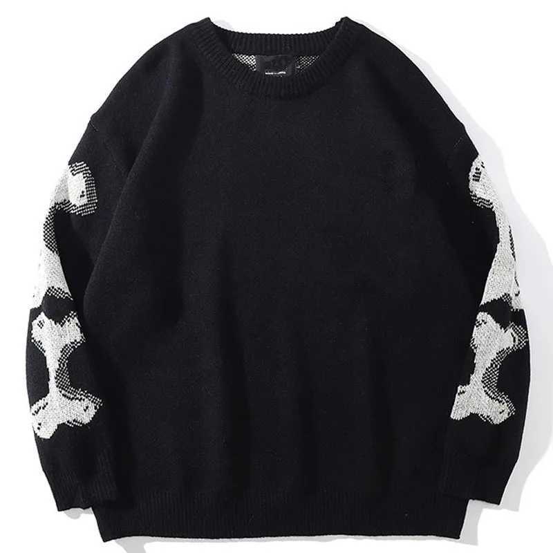 Männer Pullover FGKKS 2022 Herbst Pullover Herren Mode Trend Top Hochwertige Design Stickerei Heißer Marke Pullover Männlich