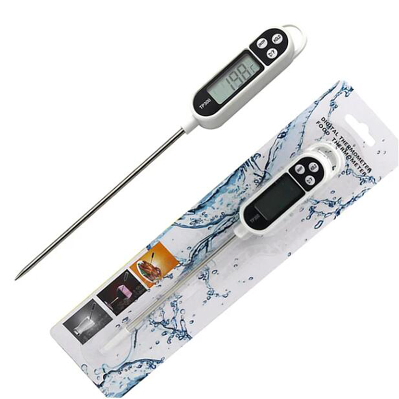 TP300 Lebensmittelthermometer TP-300 Digitales Küchentemperaturthermometer zum Kochen von Fleisch, Lebensmittelsonde, elektronischer Ofen, Küchengeräte, Fleisch/Kochen/BBQ/Milch