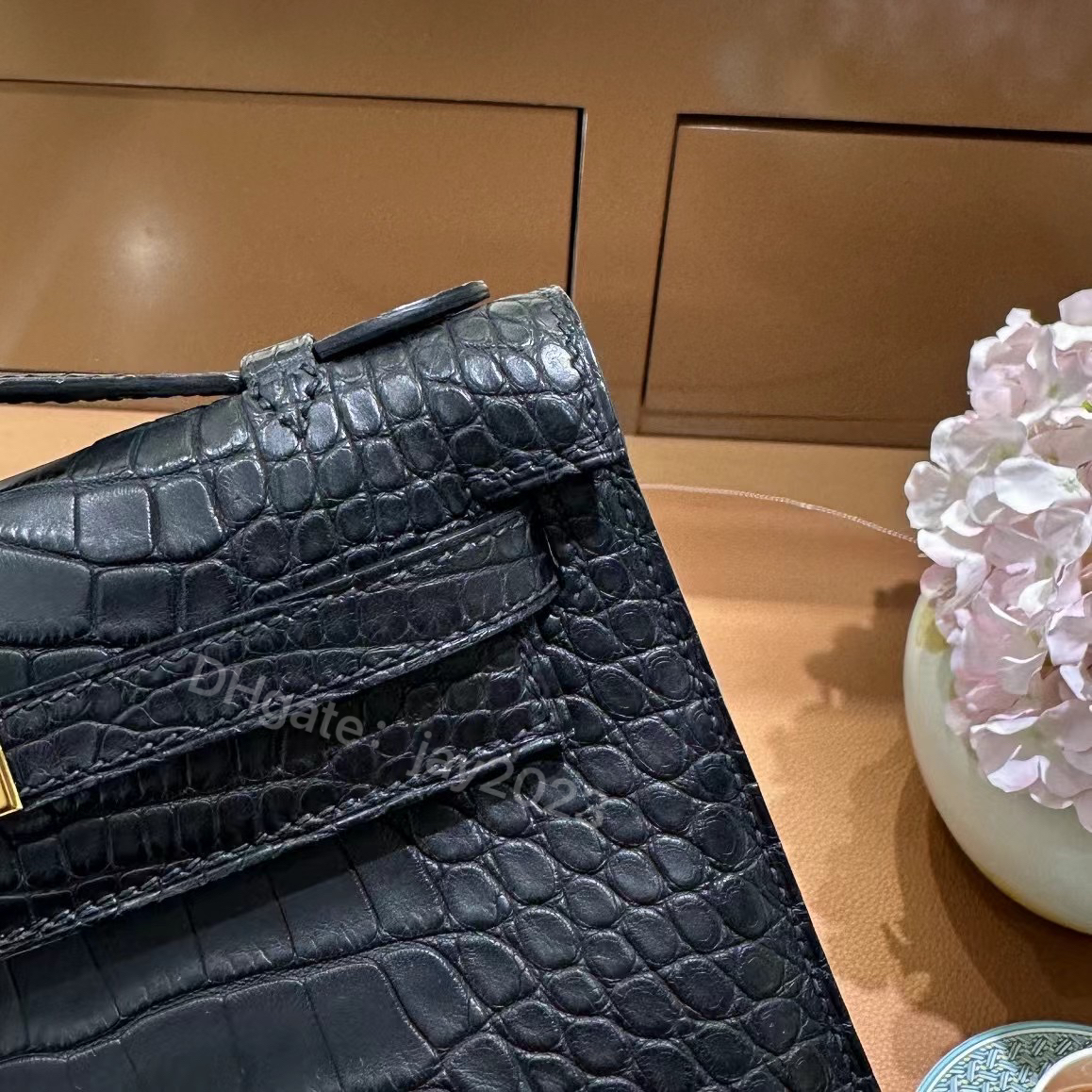 10S tote bag all handmade designer bag Wallet Women Handbags High Quality Princess Woman Shoulder Bags TOP Imported crocodile skin Designer 22cm Genuine Leather