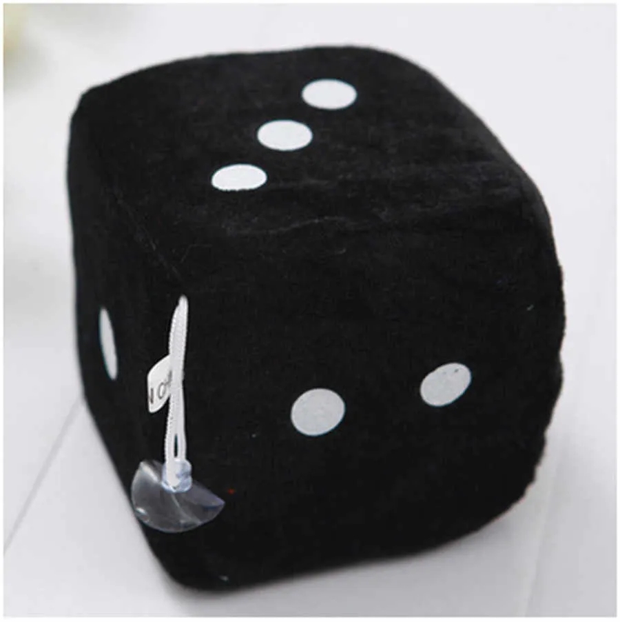 2024 Short Plush Number Dice Educational Aids Side length10cm Soft Toys Game Props Letter Dice Adsorbable Stuffed Toy