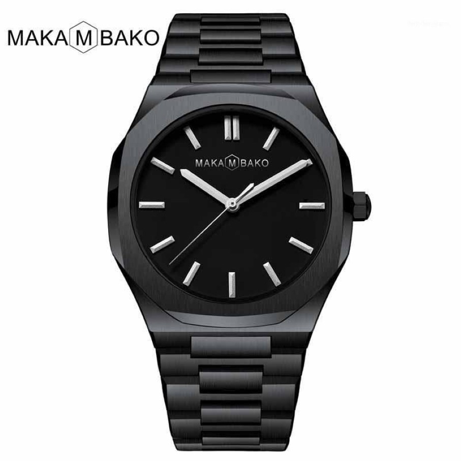 Zegarek na rękę mężczyzn sportowy Watch Top Quartz Fashion Life Waterproof Business Clock Steel Pasp Boys Watches ReLOJ HOMBRE1268W