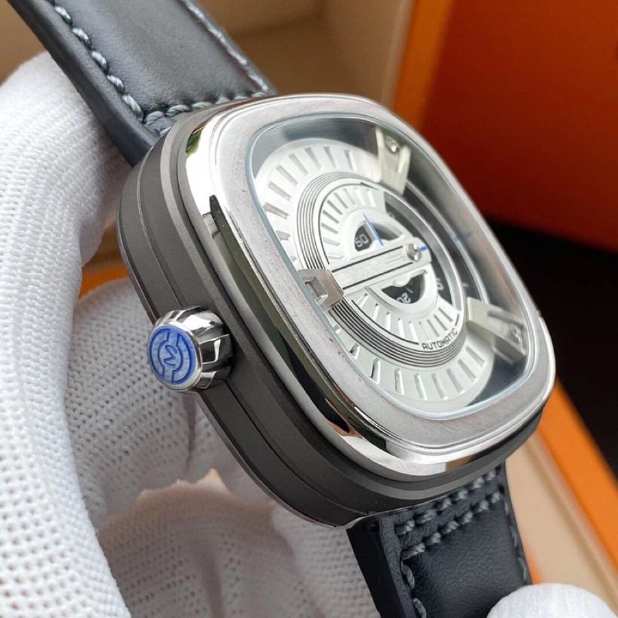 47 Orologi da uomo da 15 mm Orologi in acciaio inossidabile 316L Movimento meccanico automatico orologi da polso automatici da uomo Orologi da polso speciali252J