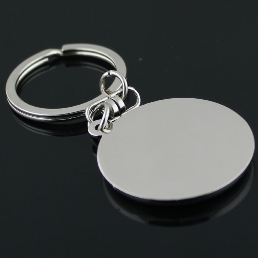 Emblem Car logo Keychain for Fiat Zinc Alloy Car Logo Keyring Key chain Ring Key Holder195K