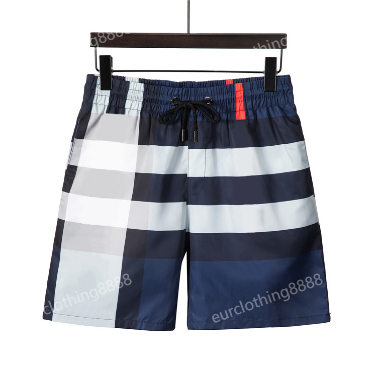 Designer Shorts Summer Beach Womens Mens Shorts Fashion Plaid Printed Drawstring Pants Relaxed Homme Casual Streetwear Sweatpants Asian Size M-3XL