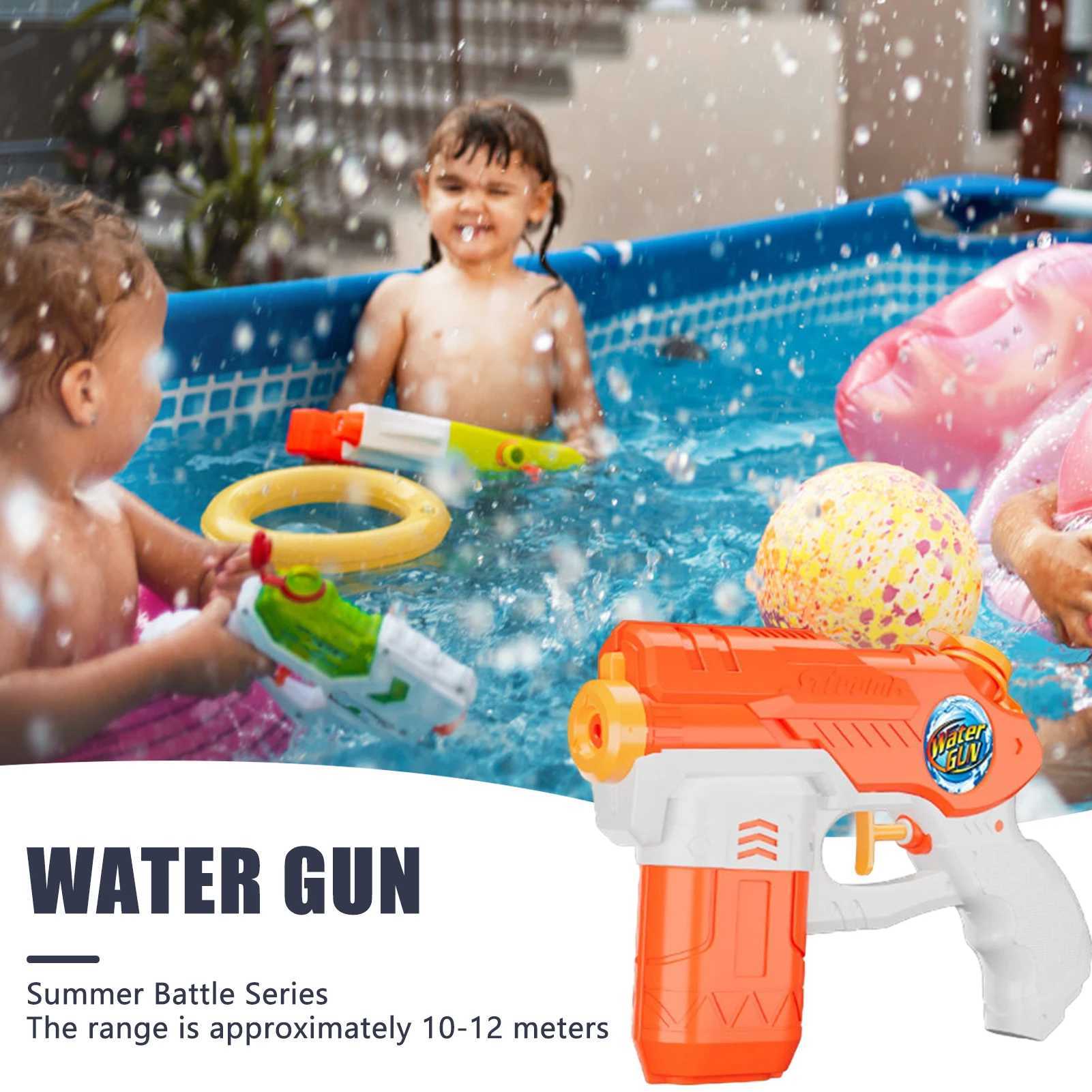 Gun Toys Water Gun Pistol Squirt Water Blaster Gun Toy Portable Outdoor Press Type Shooter Spray Water Tools for Kids Outdoor Beach