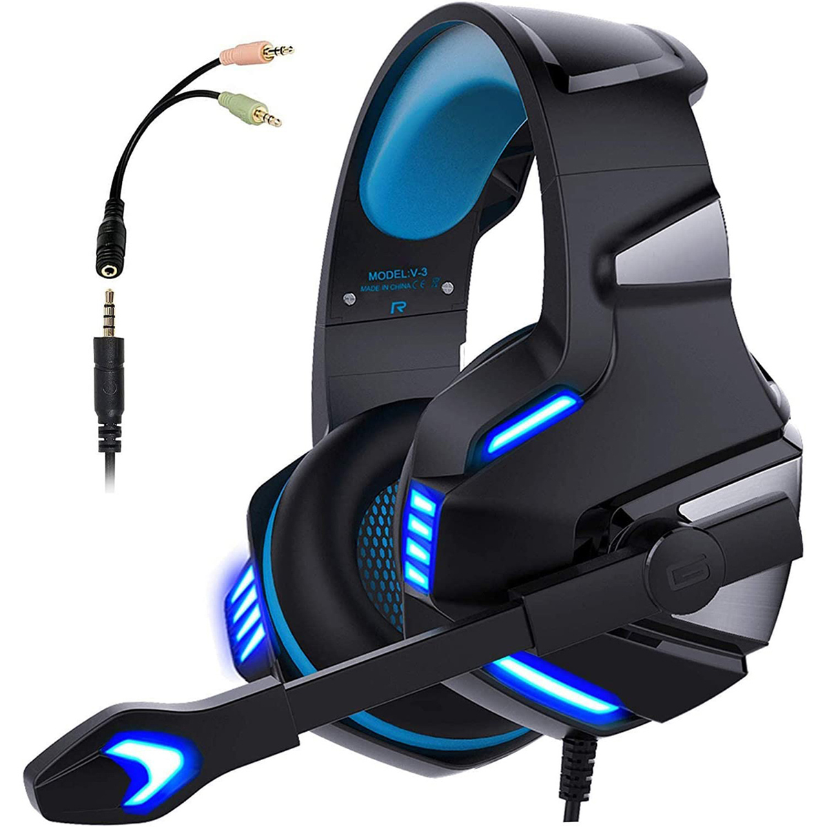 Original KOTION EACH G7500 USB Virtual 7.1 Gaming Headset Fones de ouvido com fio Graves profundos Vibração Casque Headphone com microfone para jogadores