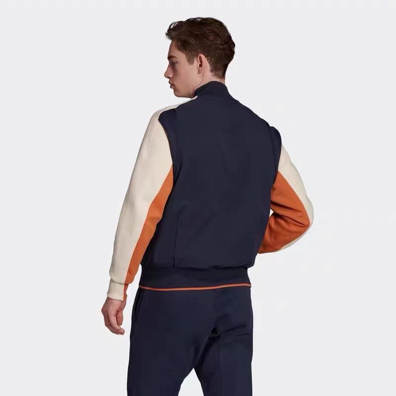 2024 homens jaqueta de beisebol gola estilo coreano casual primavera outono jaquetas e casacos masculino fino ajuste jaqueta bomber