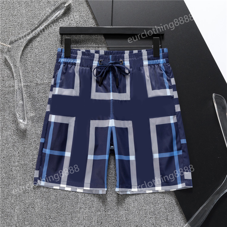 Designer Shorts Summer Beach Womens Mens Shorts Fashion Plaid Printed Drawstring Pants Relaxed Homme Casual Streetwear Sweatpants Asian Size M-3XL