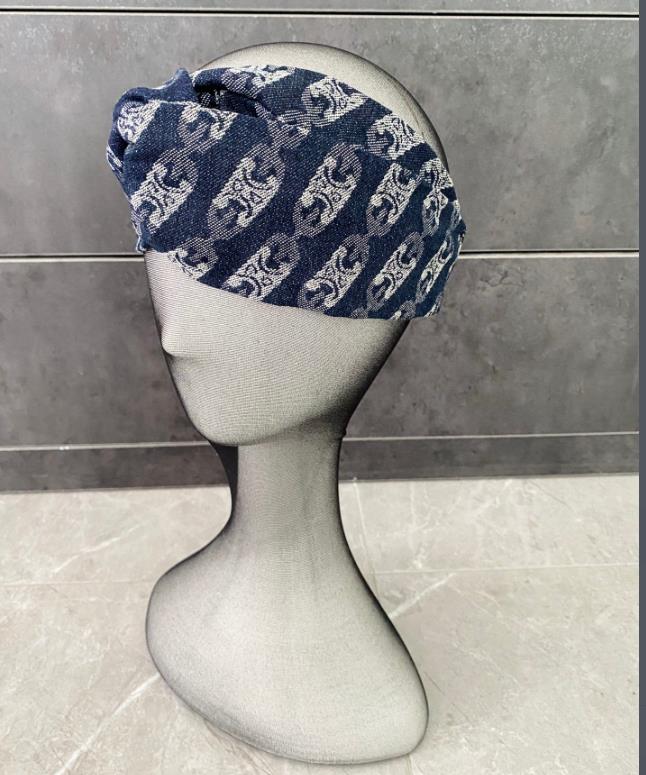 Luxe Cowboy Hoofdband voor Vrouwen Hot Designer Meisjes Brief Sport Yoga Haarbanden Retro Headwraps Hoofddoek Gift Gratis Schip