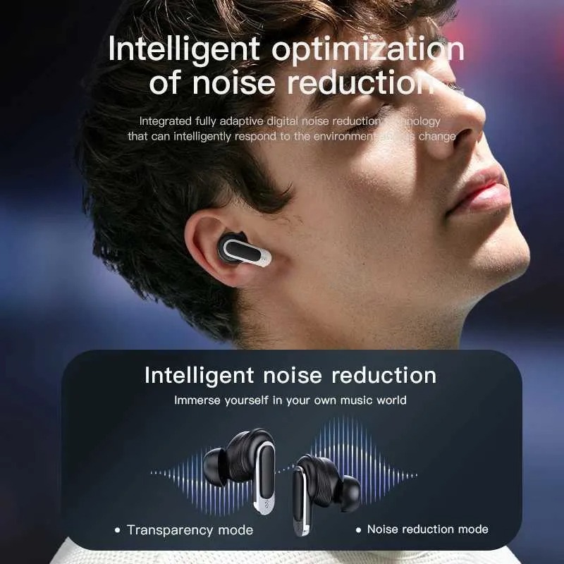 جولة سماعات الهاتف الخليوي Pro 2 ANC True Wireless Amphons Noise إلغاء سماعات رأس Bluetooth TWS