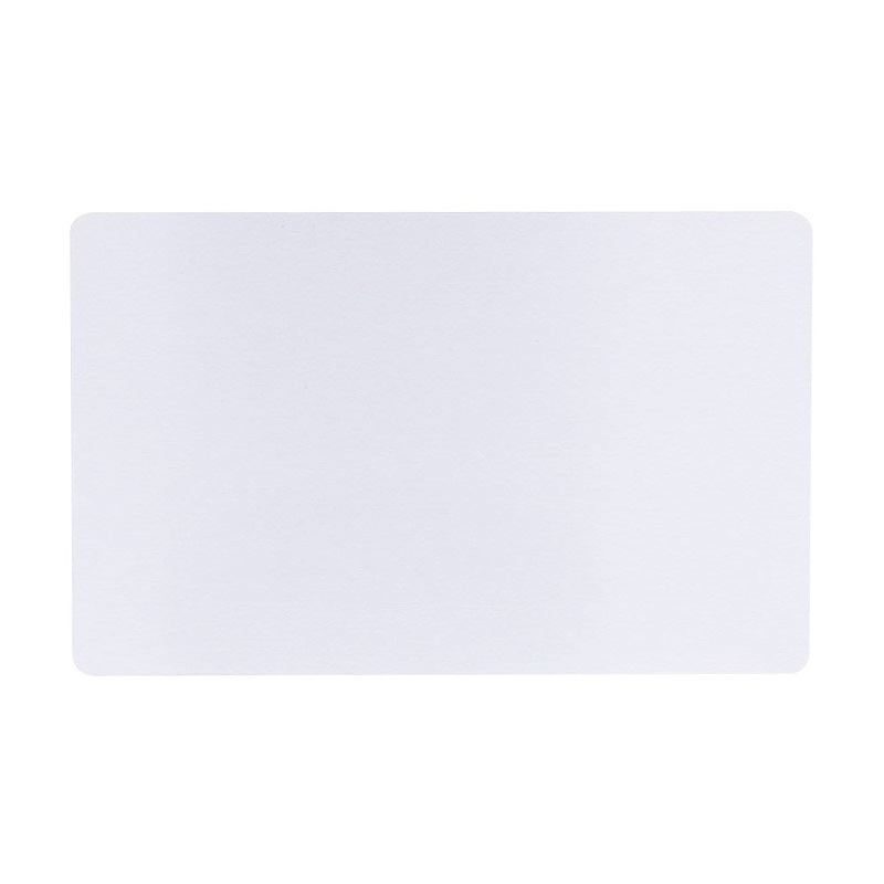 Party Favor Sublimation Diy White Double Sided Blank Aluminium Sheet Card Size 0.24mm