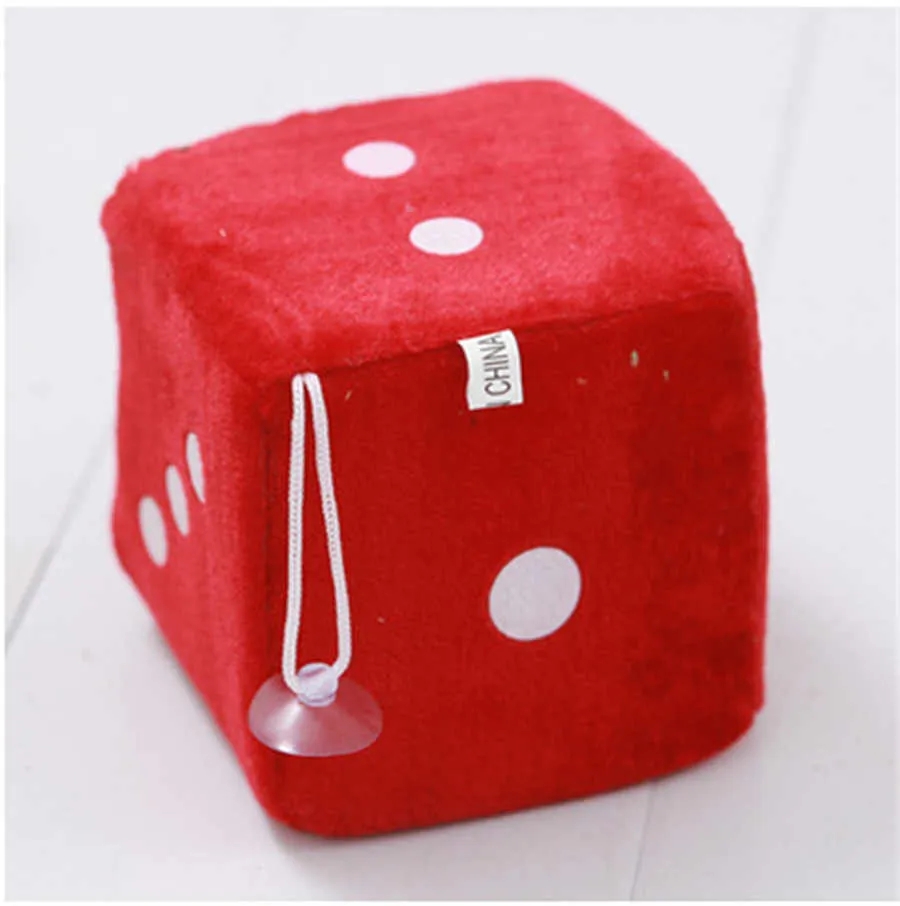 2024 Short Plush Number Dice Educational Aids Side length10cm Soft Toys Game Props Letter Dice Adsorbable Stuffed Toy