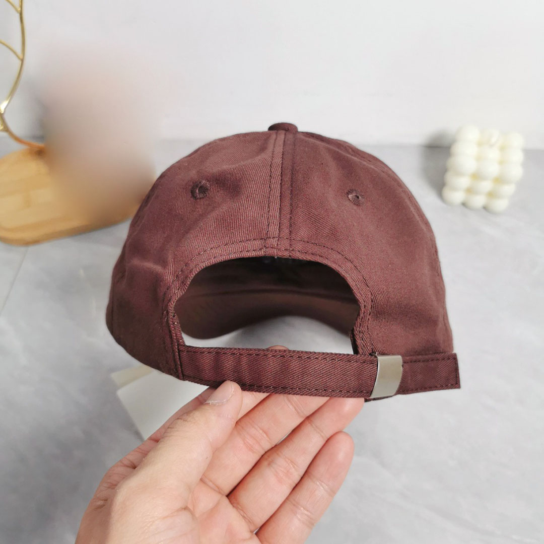 Retro Fashion Baseball Cap Soft Top Wygodne czapki ciężarówek Solid kolorowy projektant HAT HAIL Holiday Trendy Casquette