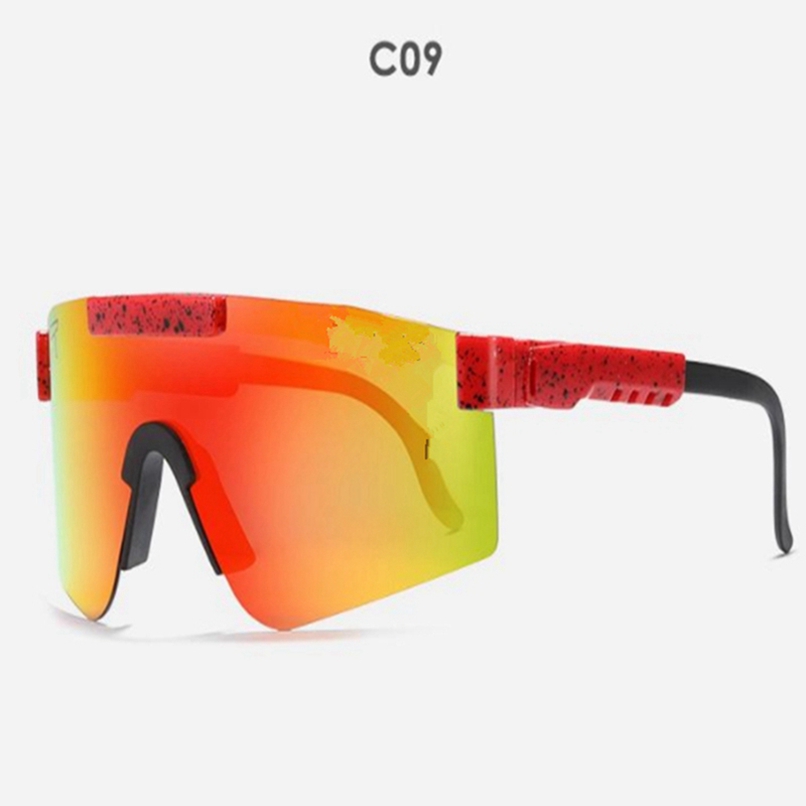 피트 바이퍼 라이딩 선글라스 안경 스포츠 자전거 고품질의 바람 방전 안경 자전거 산 야외 스포츠 자전거 안경 두 남자를위한 안경