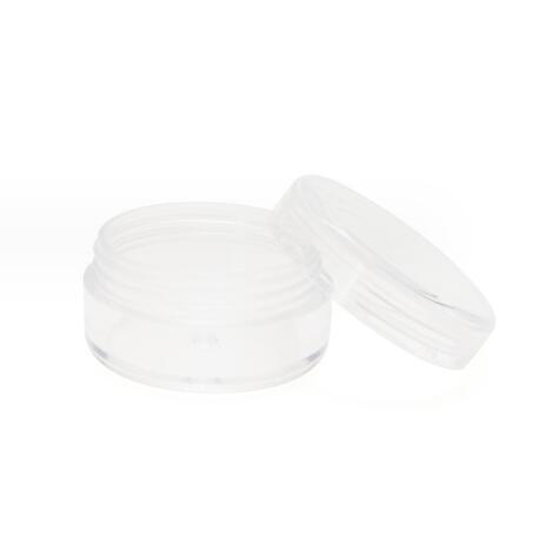 Frascos de pote de plástico 3-5ml recipientes de garrafas pequenas com tampas de desenhos animados para cosméticos maquiagem creme líquido sombra de olho unhas em pó cera de jóias 3 gramas