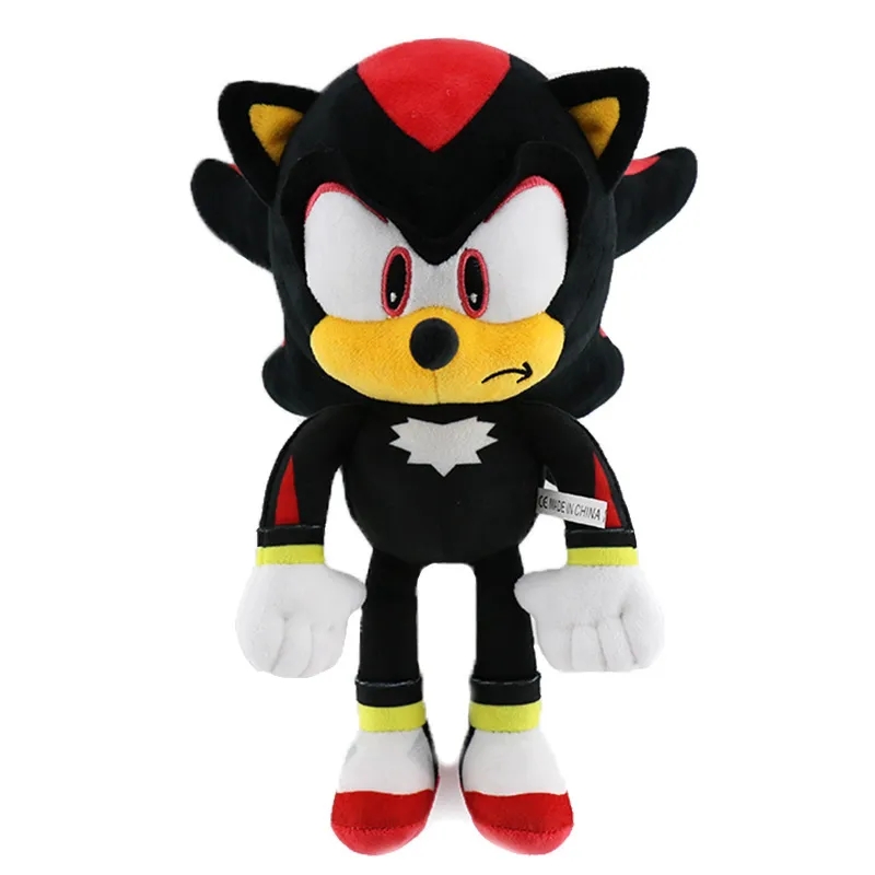 2024 Super Plush Toy the Hedgehog Amy Rose Knuckles Tails Söta tecknad mjuk fylld dockningsfödelsedagspresent till barn