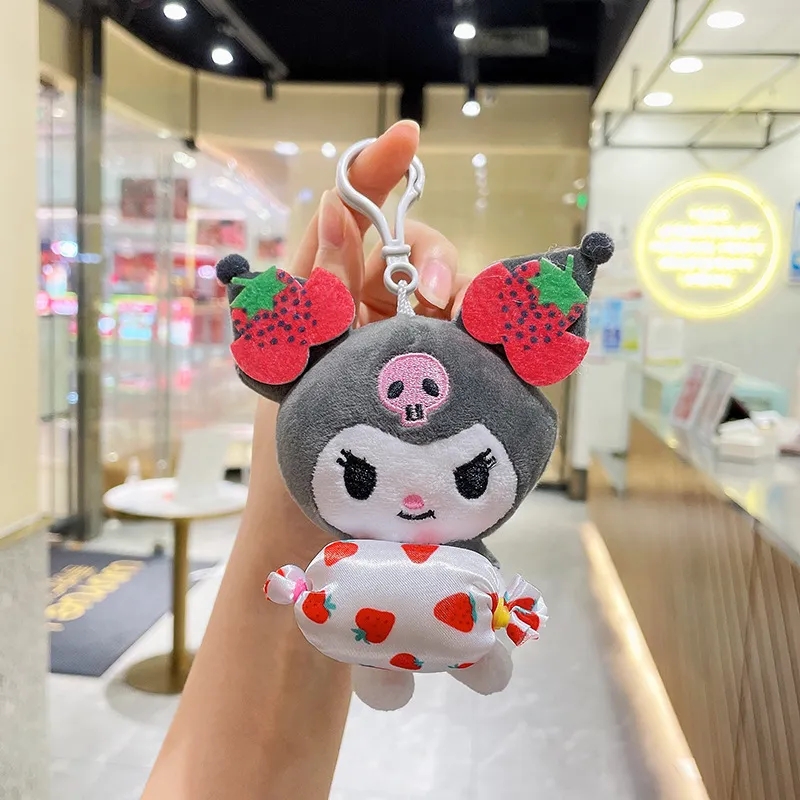 2024 My Melody Candy Series Plush Toys Keychain Söt Plushie Soft Doll