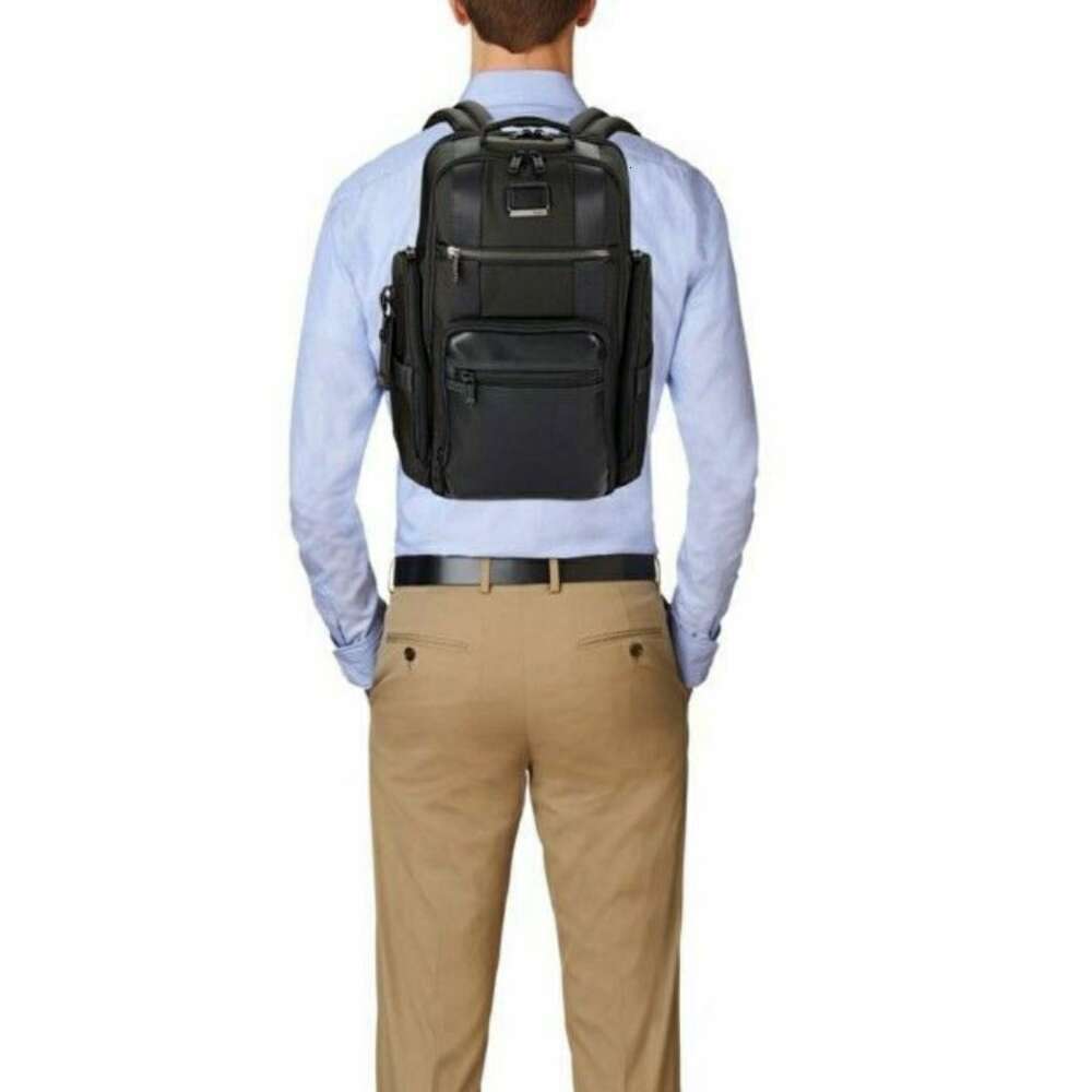 Ny Business Casual Tummii Pack Travel 232389 Bag Ballistic Tummii Back Computer Designer Nylon Mens Ryggsäck EJU5