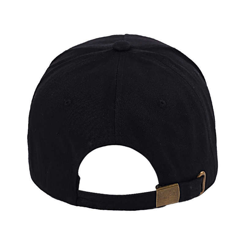 Casquette de baseball rigide en coton cinq pièces pour hommes et femmes, casquette à plaque lisse de couleur pure, chapeau coréen pour femmes printemps et automne