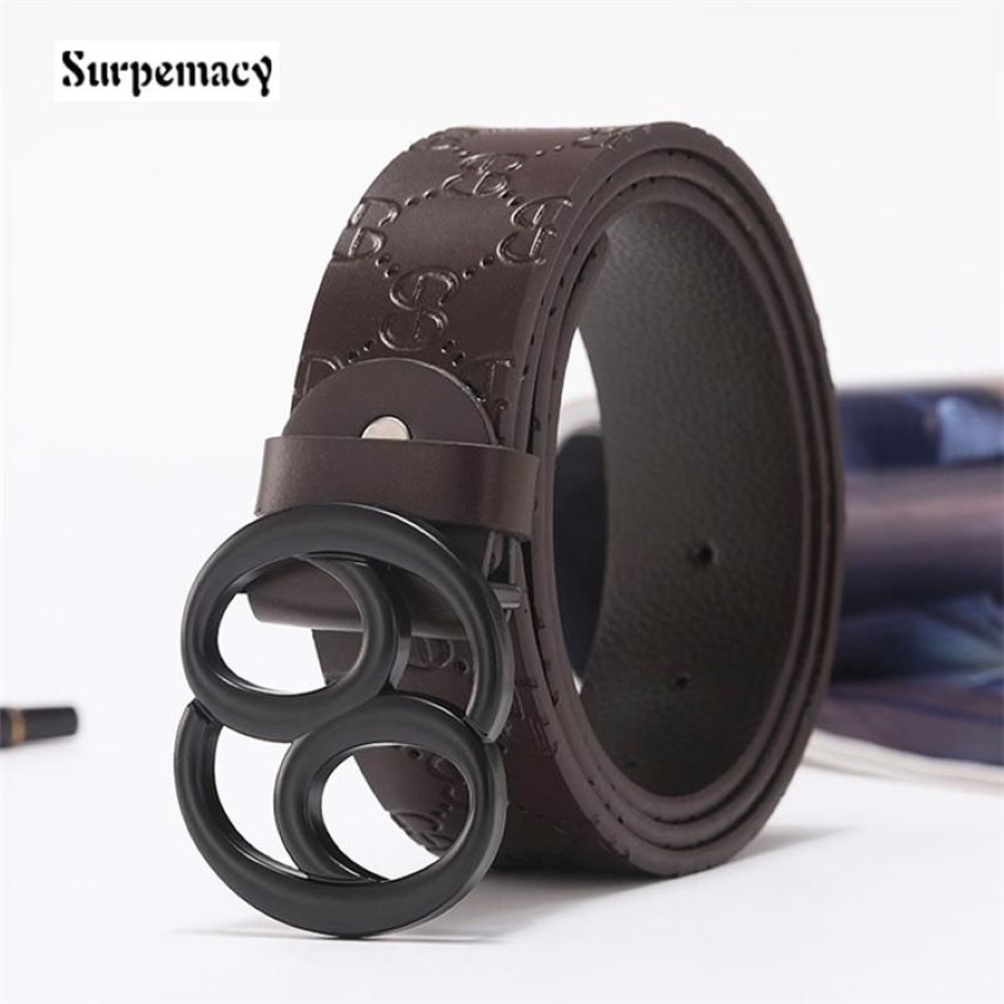 Ceinture en cuir véritable pour hommes et femmes, 2021, de styliste, de haute qualité, mode Vintage, sangle en jean, peau de vache, Skin306W