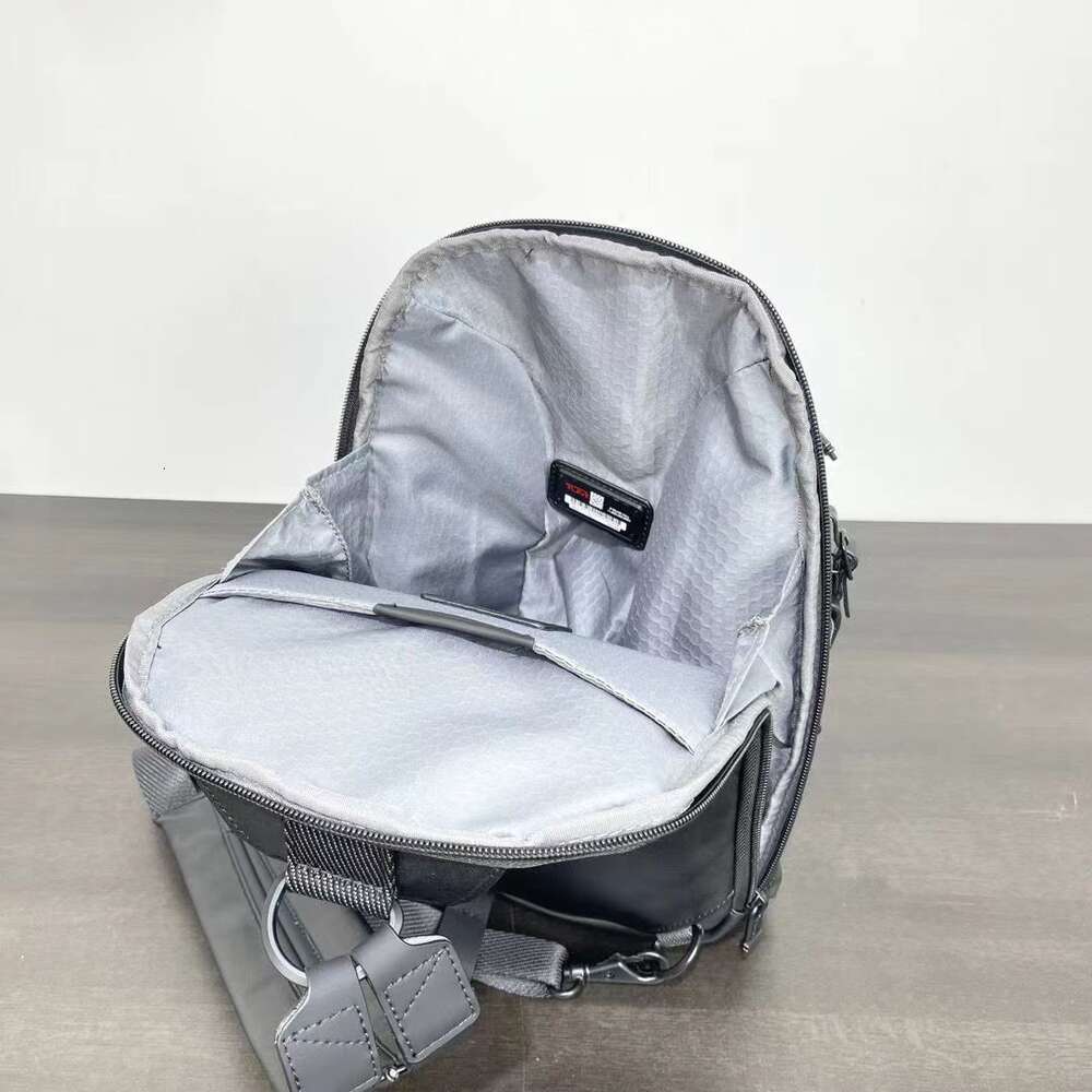 Backpack -Taschen -Lederpackung Multifunktional Tummii Geschäftsreise 932743 Brust Casual Tummii Large Herren Designer Kapazität zurück -MENS CUP6