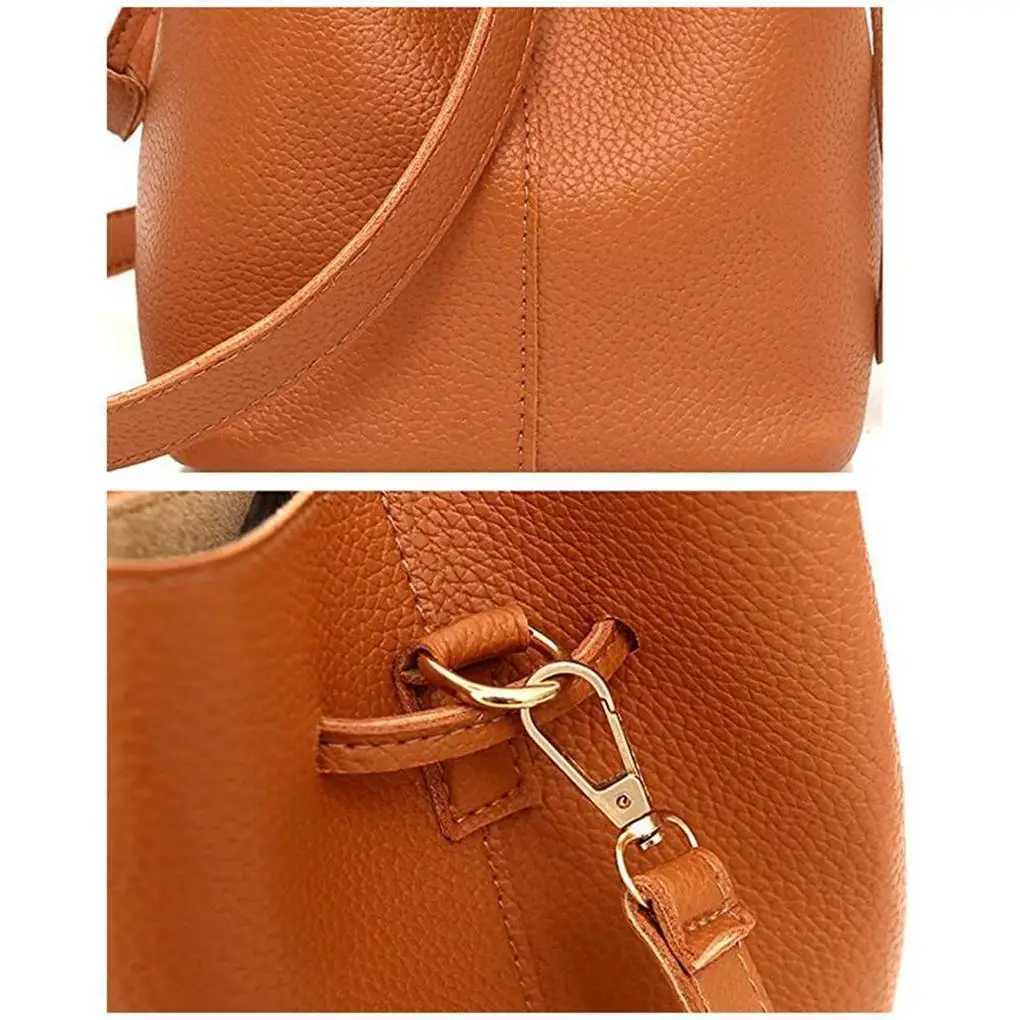 Messenger Bags 4psc bolso de mujer 2023 nuevo conjunto de bolso de hombro de moda bolso de mensajero cartera bolso de lujo para niñas Messenger BagL2403