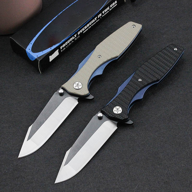 Juli Quality OEM 0393 Pocket Folding Knife CPM-20CV Blad G10 Handle Ball Bearing Fold Outdoor Camping Survival EDC Tactical Fruit Kitchen Knives Tool Tool