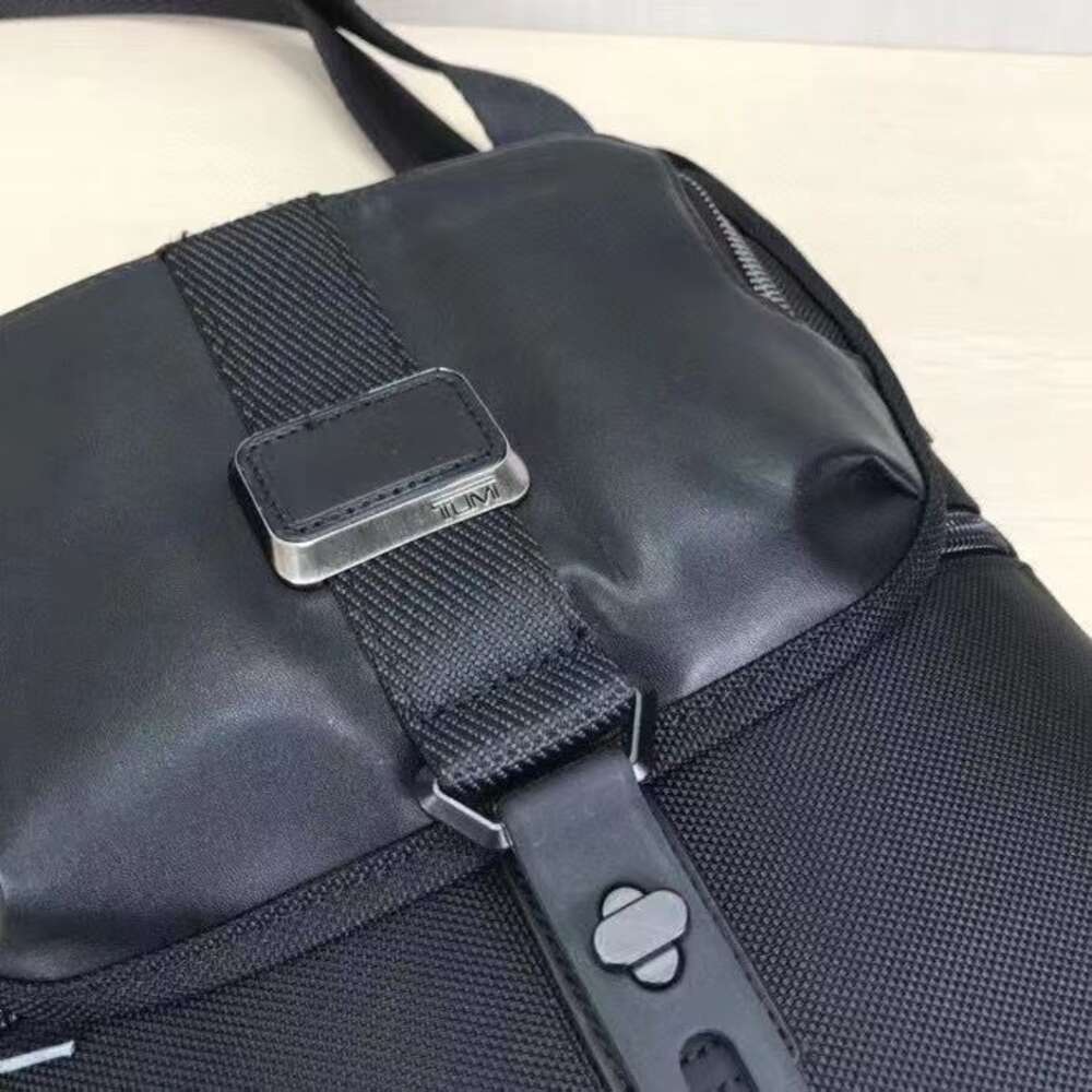 Crossbody Business Chest Single Tummii Tummii Mens Designer Plik plecak Plecak Wyjazdowy opakowanie na ramię 232304 Nylonowa torba balistyczna 05ub