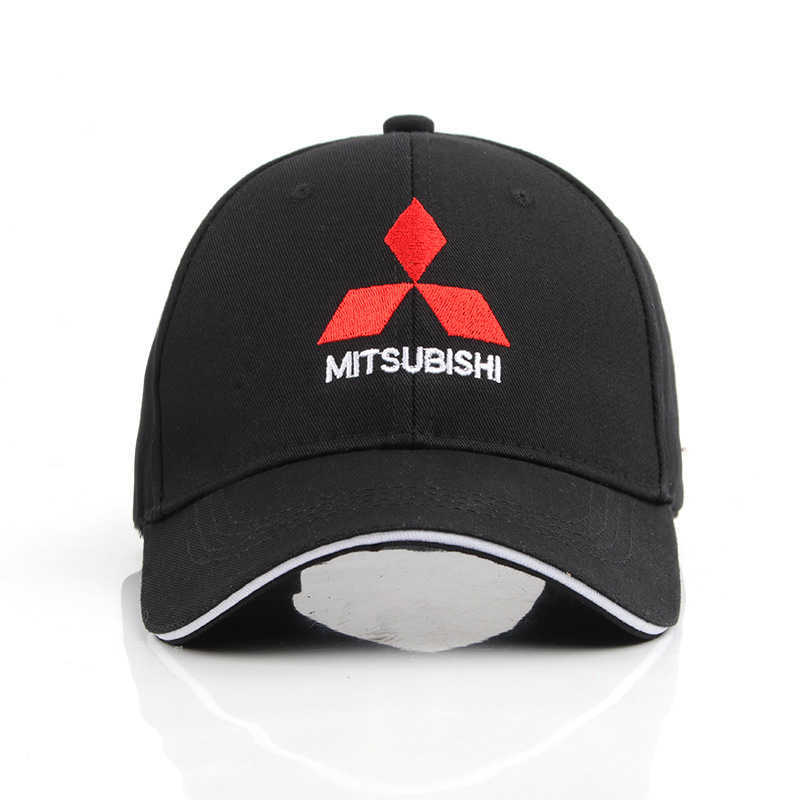 Chapéu de corrida Mitsubishi masculino ao ar livre F1 Racing Hat bordado carro boné de beisebol 4S Shop chapéu comemorativo