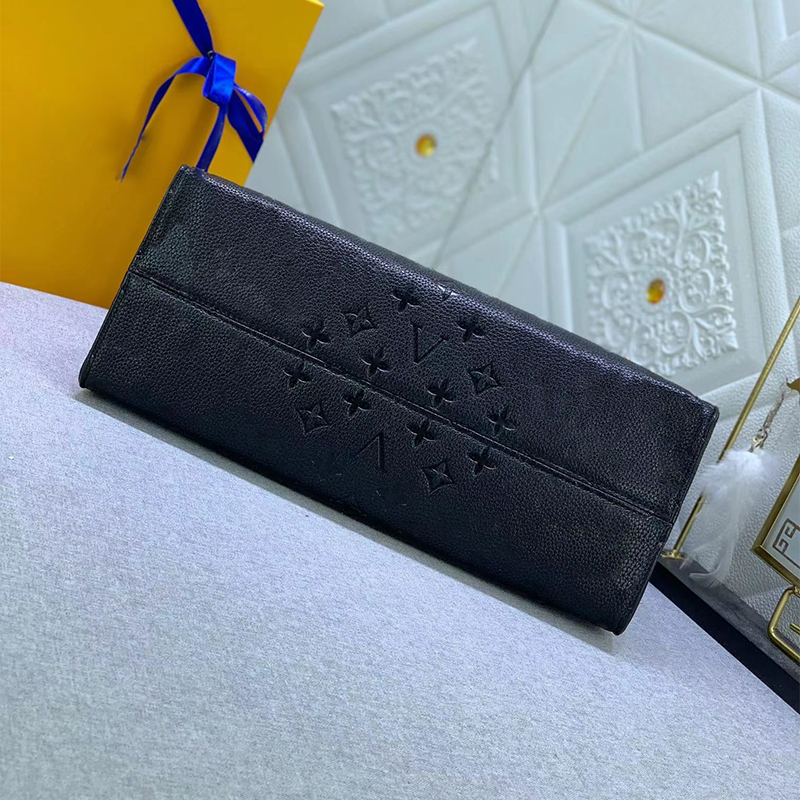 검은 자수 디자이너 토트 백 고품질 숄더 가방 지갑 크로스 바디 핸드