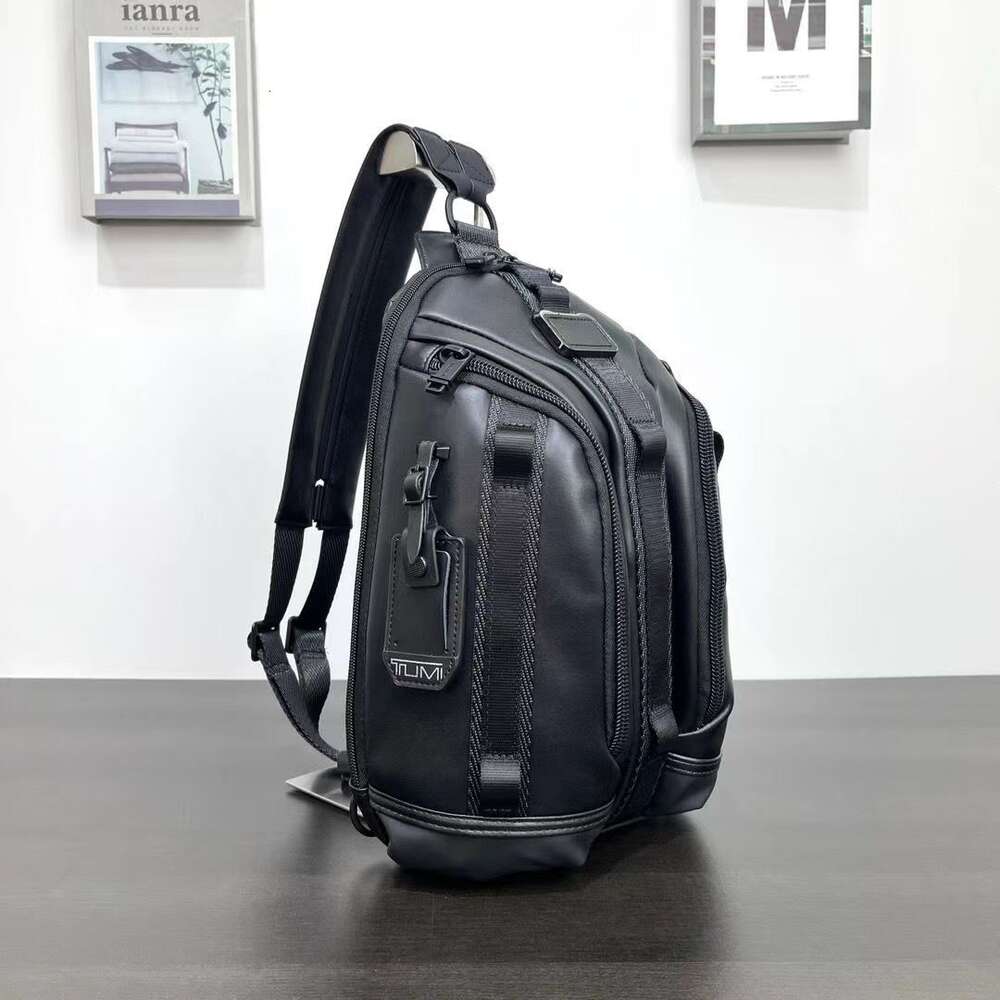 حقيبة الصدر متعددة الوظائف سعة كبيرة غير رسمية 932743 Tummii Mens Designer Prose Prose Back Pack