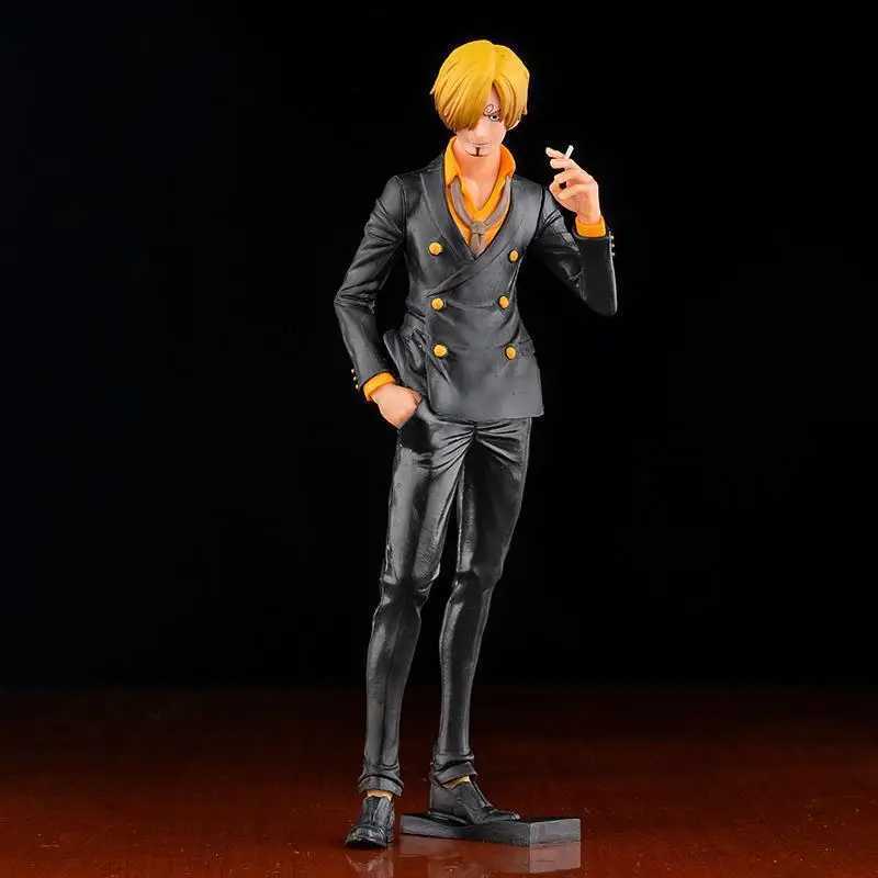 Anime Manga 28 cm intégré Vinsmoke Sanji numérique PVC action série de personnages enfants cadeau de noël modèle jouet J240308