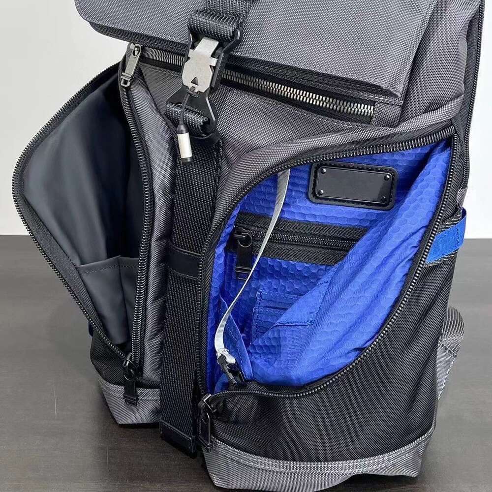 Waterproof Travel TUMMII Back Ballistic Business Designer TUMMII Computer Backpack Commuting Pack Nylon 232759 Bag Mens Fashionable FNTA