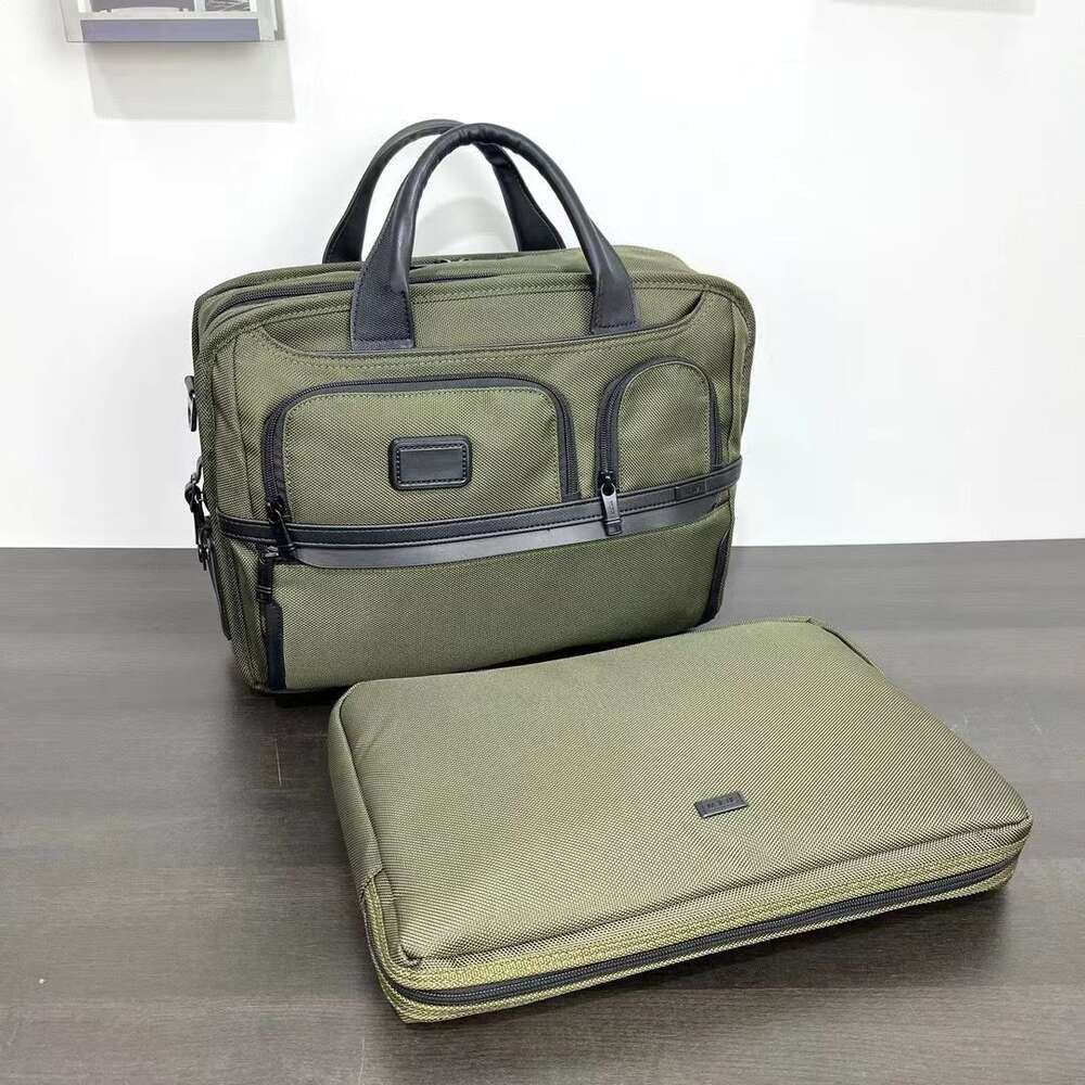 Ballistisk utbyggbar herr Nylon Business Simplicity Ryggsäck Case Tummii Tummii Bag Portfölj Mens Designer Back Laptop Pack Travel 2603141on3 Mgsj