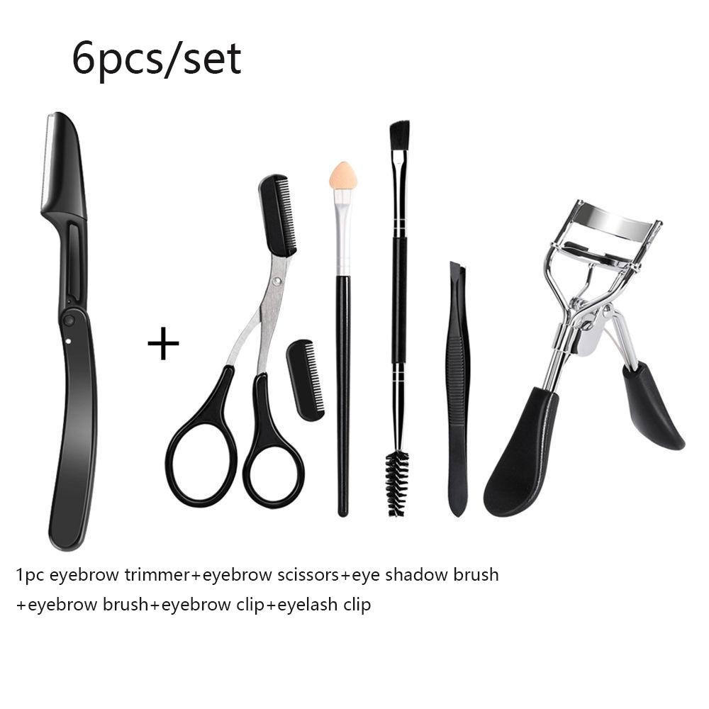 1/3/4/6 Stuks Wenkbrauw Scheermes Trimmer Blade Scheerapparaat Schaar Gezicht Scheermes Eye Brow Hair remover Snijders voor Vrouw