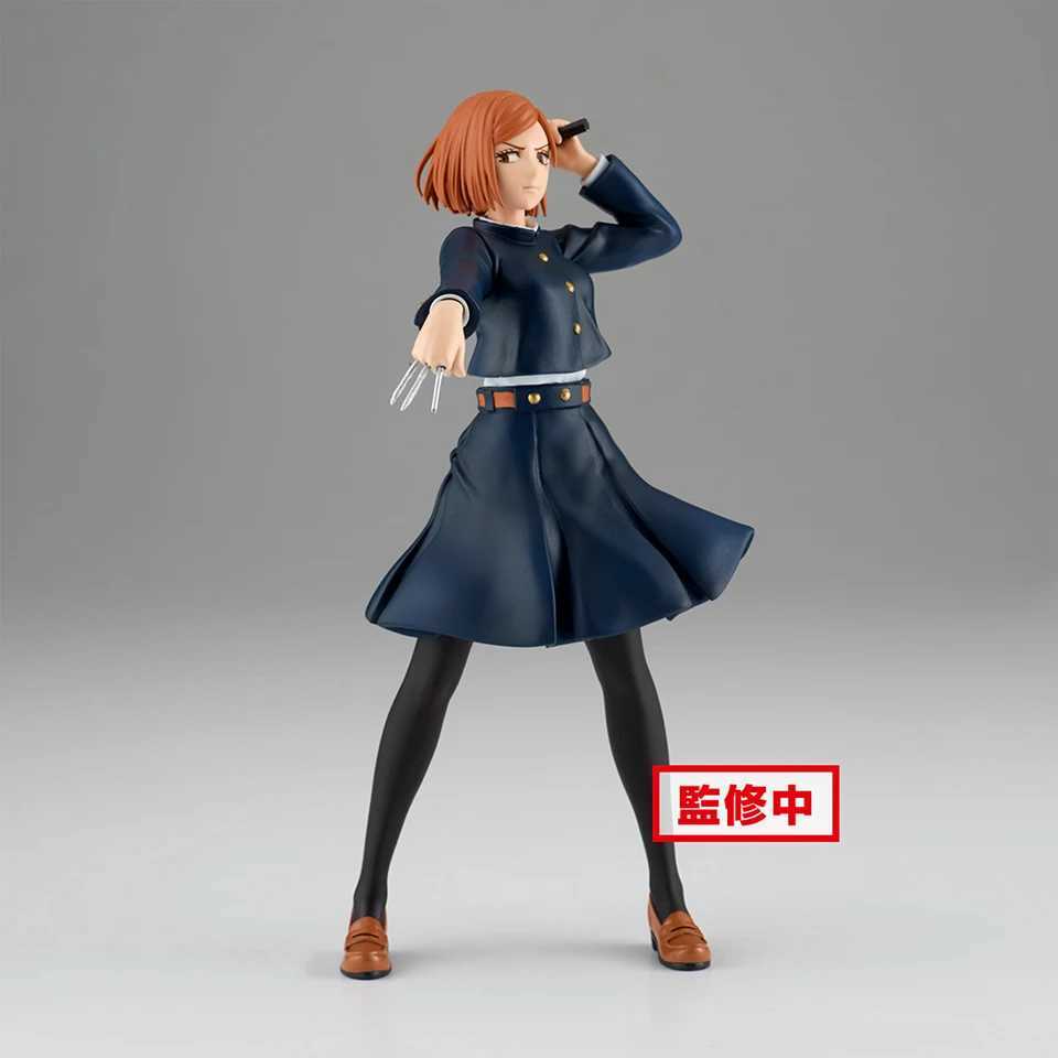 Anime Manga Glazovin 100% original Jujutsu Kaisen 16cm Kugisaki Nobara PVC action character model collectible doll for direct shipping J240308