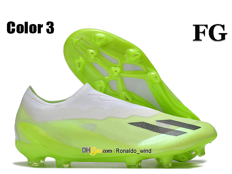 Football Boots Soccer Shoes Outdoor Trainers High Tops Firm Ground Speed Flow F50 Gift Bag Mens X Speedflow Fg Ag Cleats Laceless Ghosted 21 Botas De Futbol