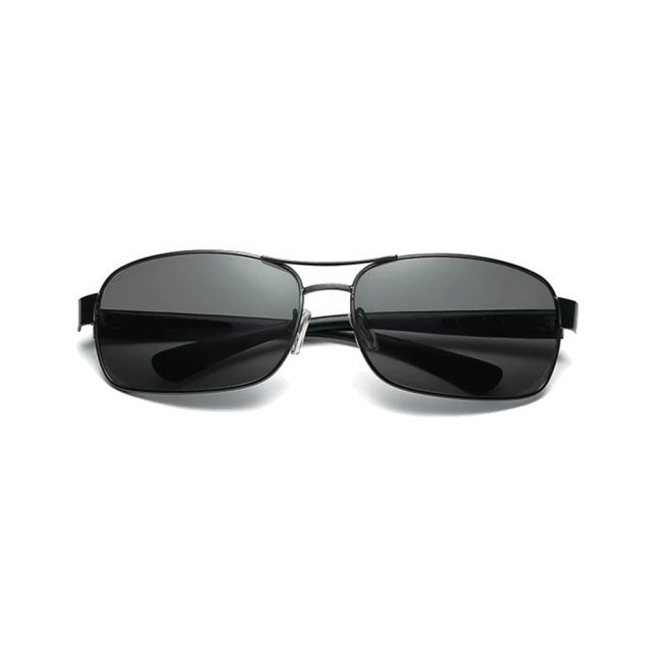 Modne okulary przeciwsłoneczne Men Men Designer Metal Ramka Outdoor UV400 Driving Sun Glass Z39 z Case1788