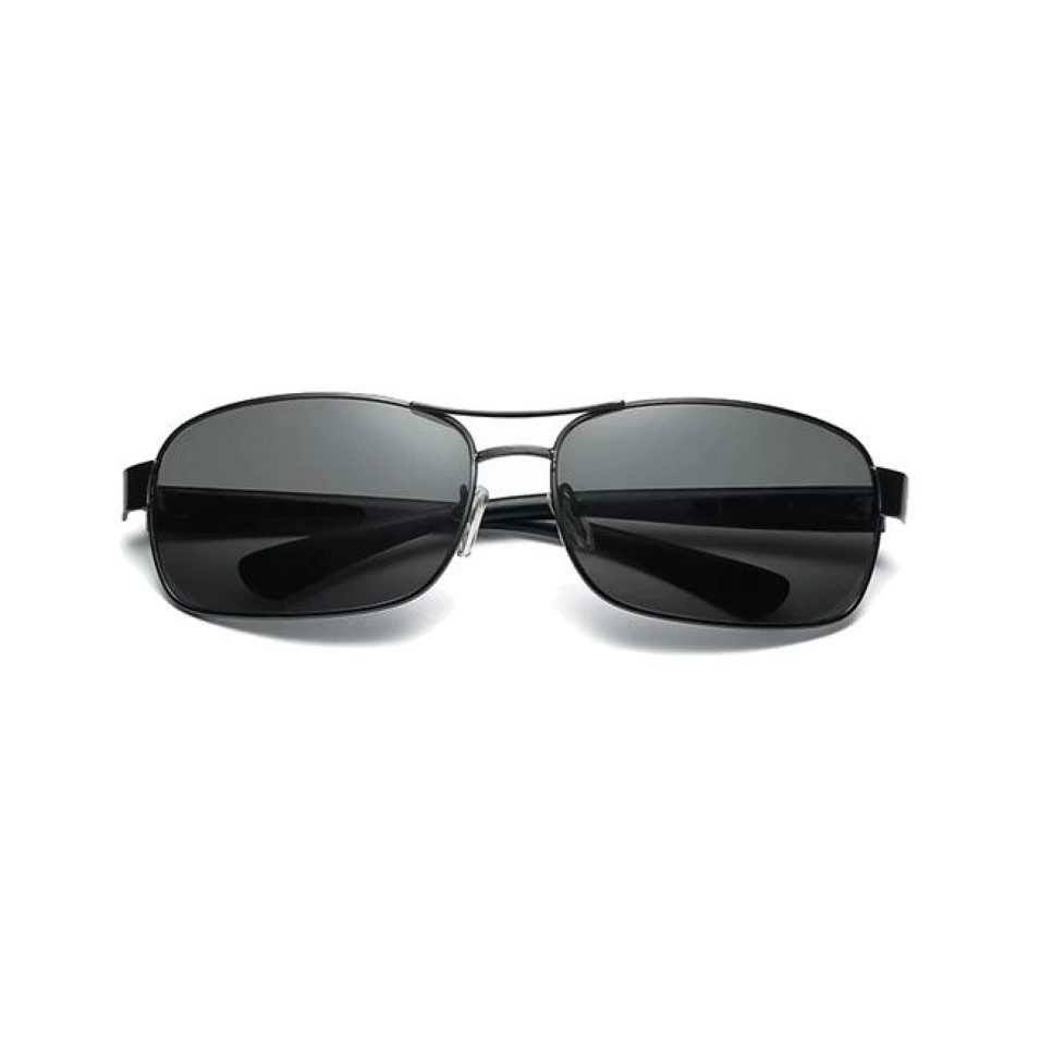 Fashion Rectangle Solglasögon Män Kvinnor Designer Metal Frame Outdoor UV400 Driving Sun Glasses Z39 med Case1788