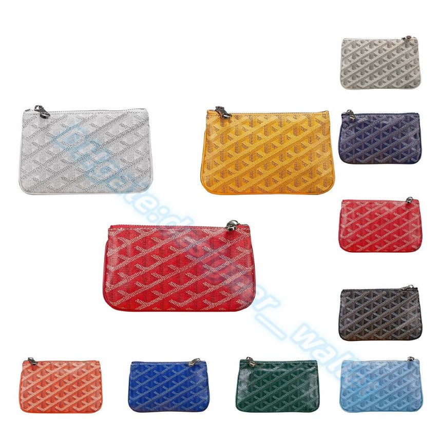 Senats Mini-Geldbörse, Pochette, kleine Geldbörsen, Gy-Schlüsseltasche, Handgelenktaschen, Geldbörsen, Tasche, Kartenhalter, Damen-Herren-Designer mit Box, luxuriös269n