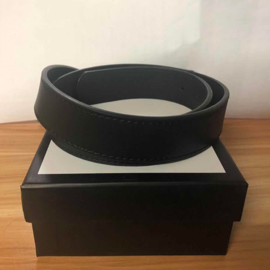 2020 Men women Belt Womens High Quality Genuine Leather Black and White Color Cowhide Belt for Mens belt with Original Box248T