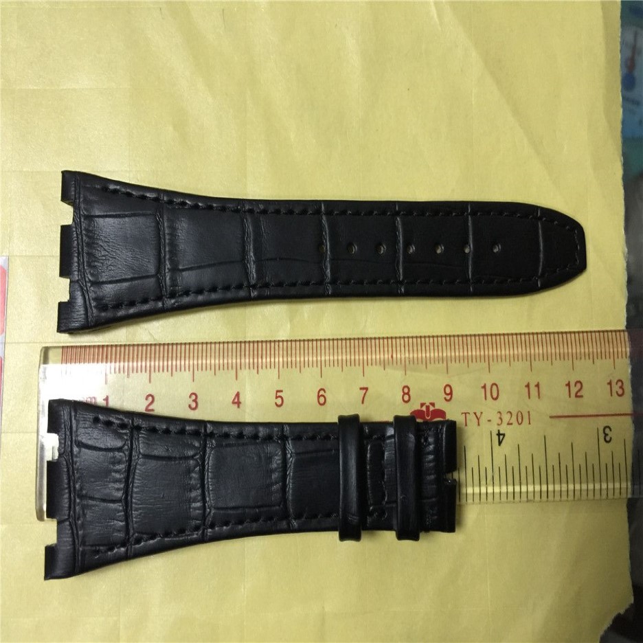 Single Leather straps rubber bands for brand watches with buckle for luxury watches cheap single parts for wrist watch2847