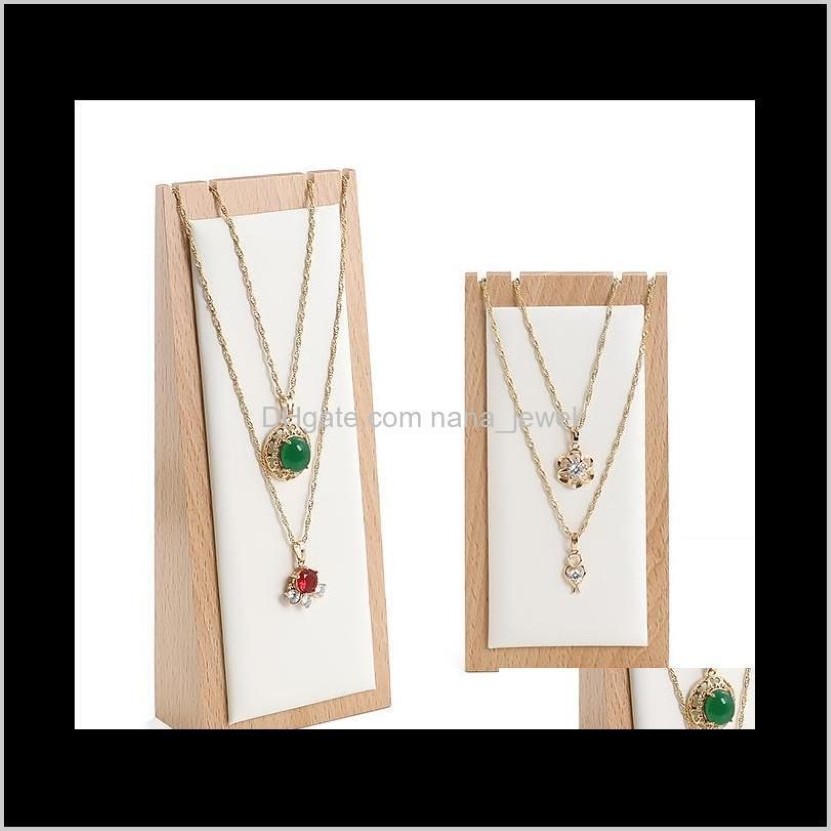 Luxury Wood Jewelry Display Stand Jewellery Displays Boutique Counter Trade Show Showcase Exhibitor Ring Earring Necklace Bracelet2478