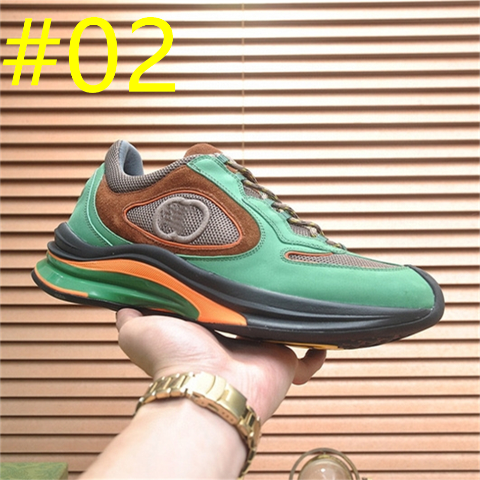 Sneaker Men Women Casual Shoes Designer High Quality Canvas Leather g Pattern Rubber Sole Red Green Dress Sneaker Mouse Wave Mouth Tiger Web Trainer Size 35-45