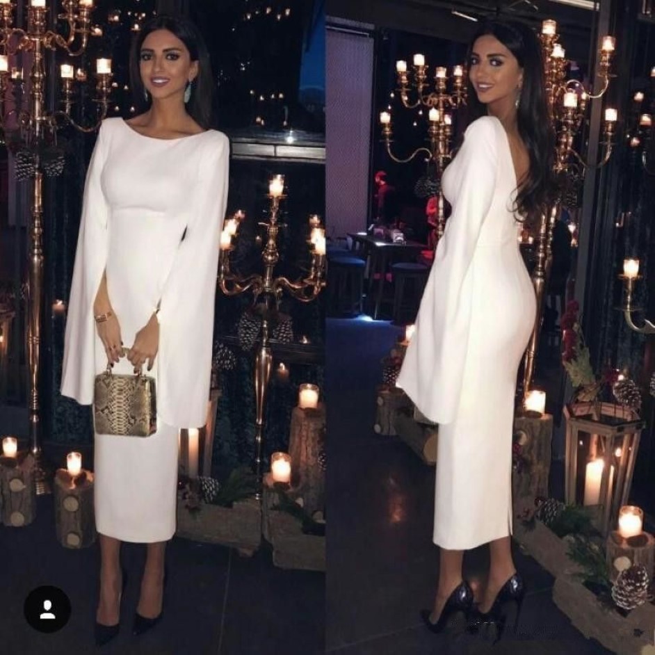 2020 New Spring Long Sleeve Muslim Formal Evening Dress Turkish Arabic Dubai Prom Party Cocktail Dresses Gowns Kaftan Robe De Soir325c
