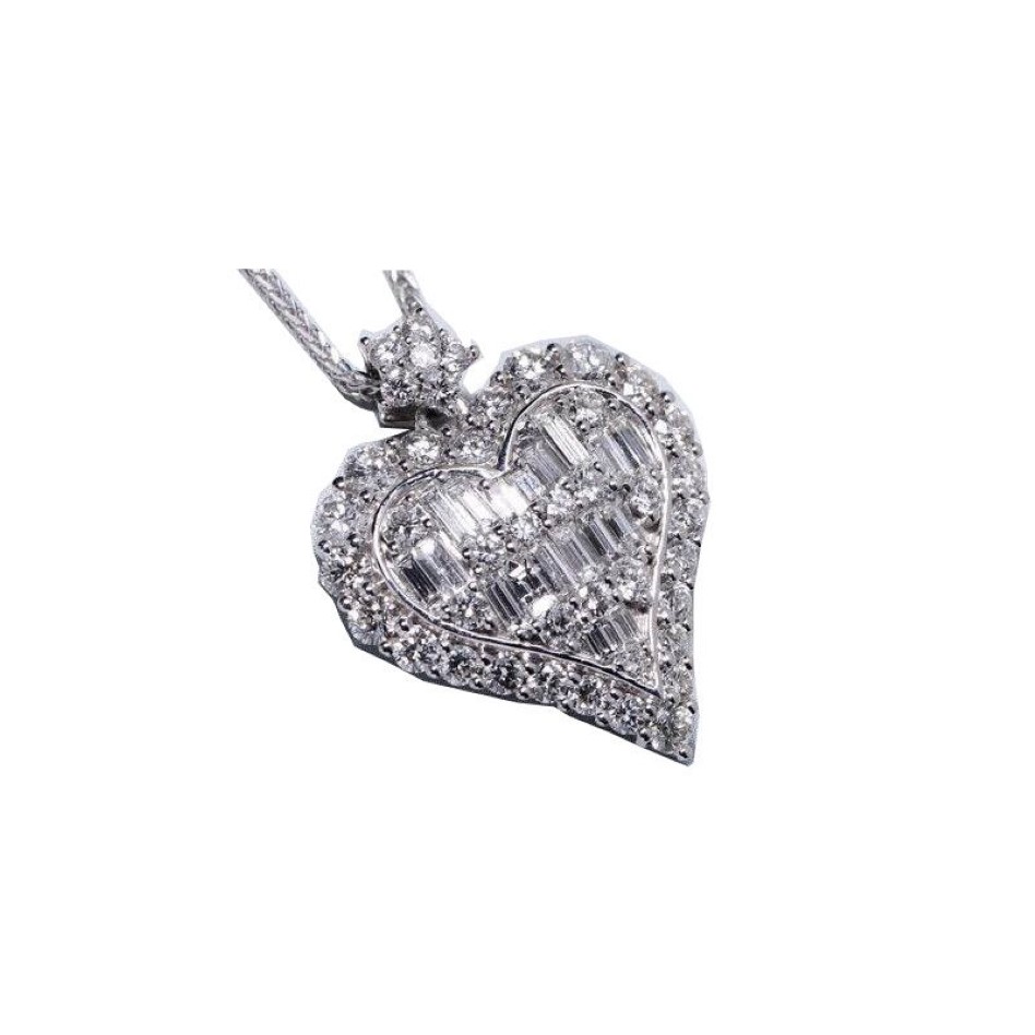 Heart Lovers Lab Diamant Pendentif Réel 925 Sterling Silver Party Pendentifs De Mariage Chaîne Collier Pour Femmes Charme De Mariée Bijoux 210248b