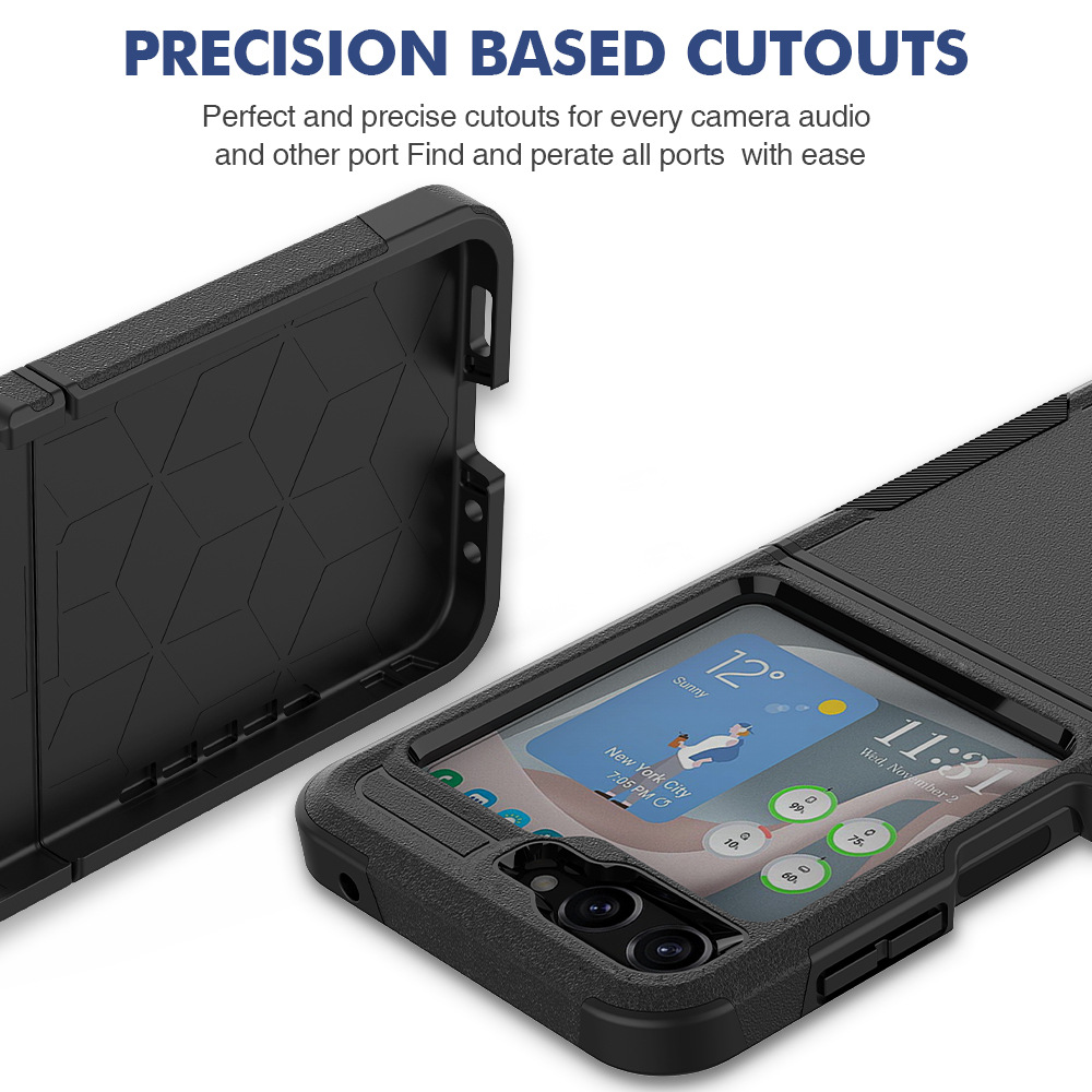 Armure hybride antichoc Defender coques de téléphone pour Samsung Flip 4 5 Fold4 Fold5 Anti-chute soutenu lourd Funda housse Coque 