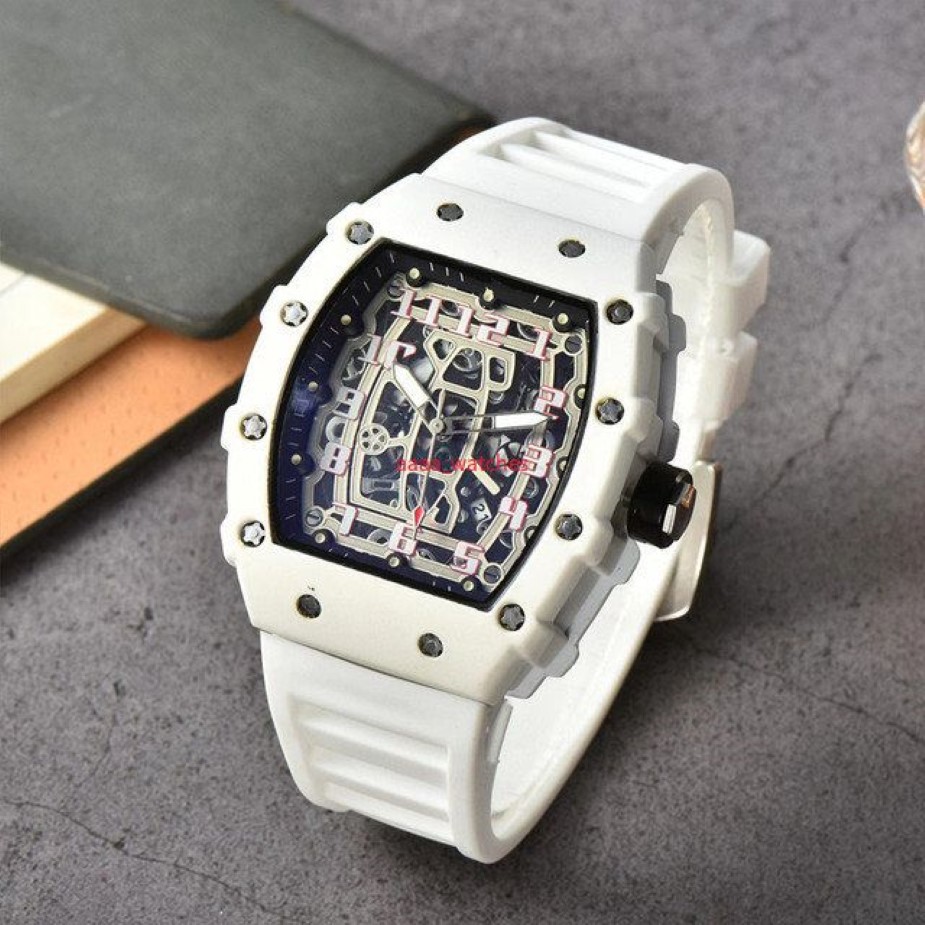 Orologio al quarzo a 3 pin con lunetta trasparente orologio automatico da uomo da polso di design da uomo impermeabile Reloj Hombre kis2935